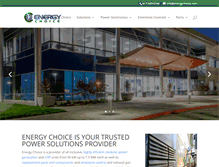 Tablet Screenshot of energychoice.com